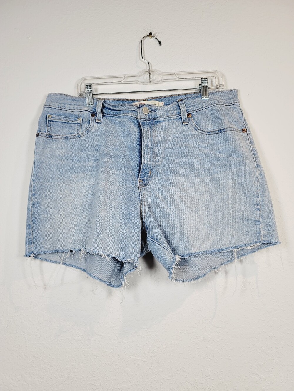 Levi's Light VINTAGE ORIGINAL Denim Shorts, Size 14